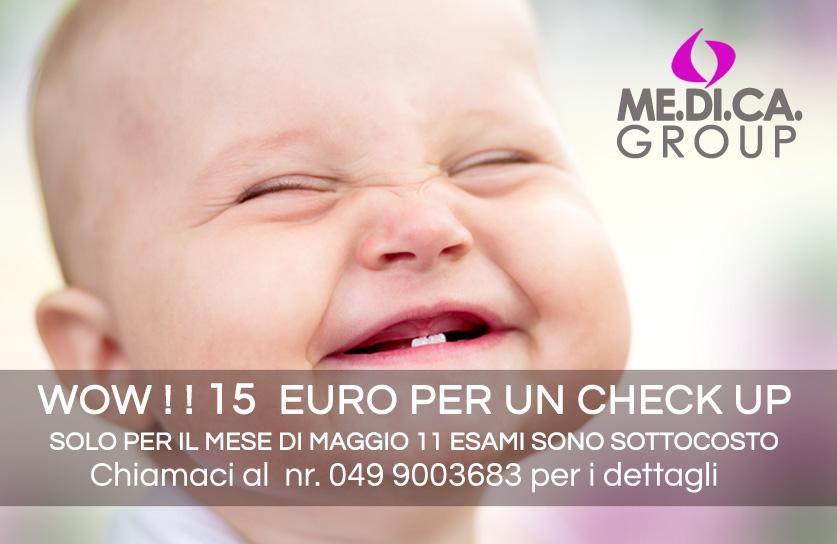 check up maggio 15 euro