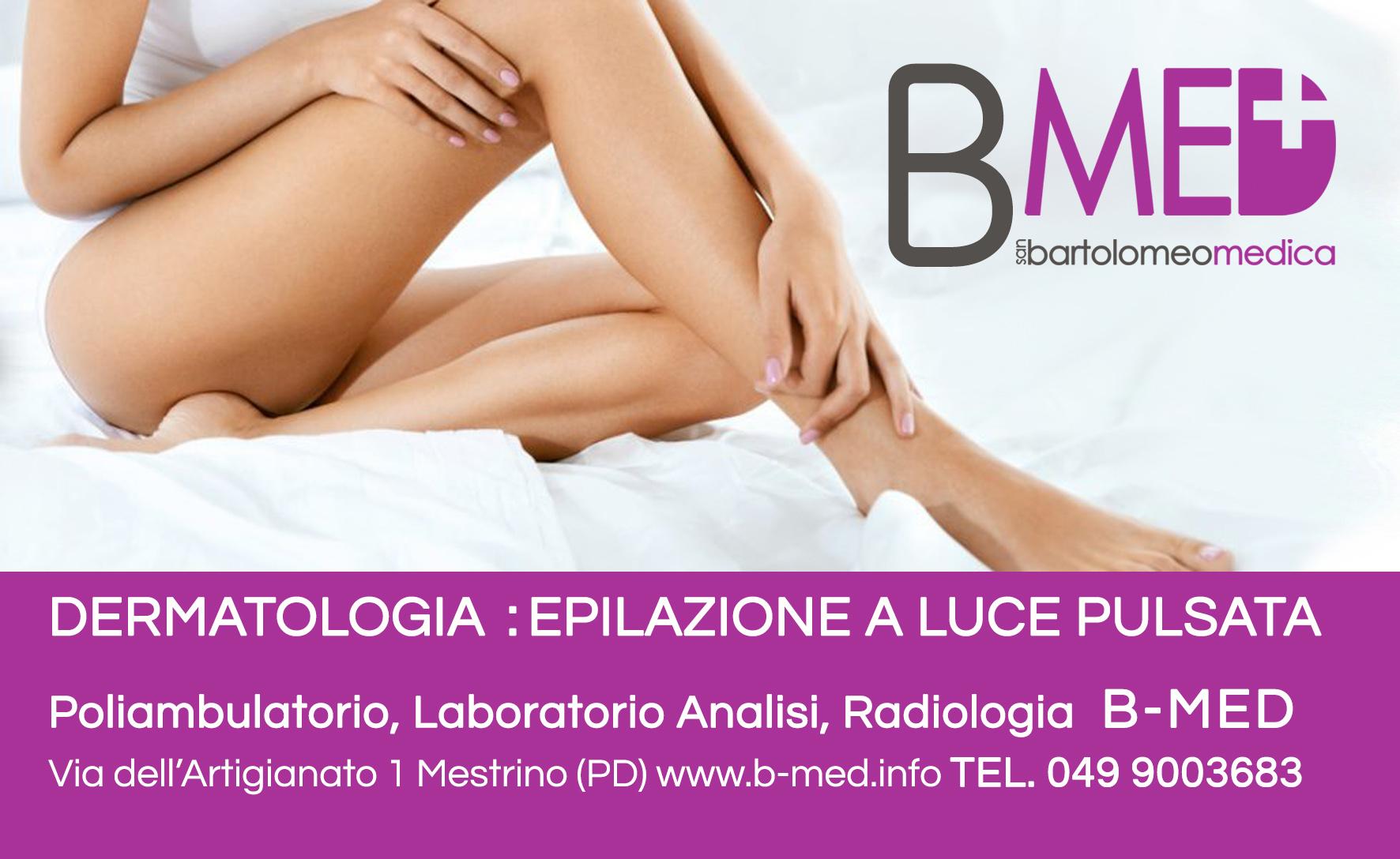 Scopri di più sull'articolo DERMATOLOGIA: EPILAZIONE CON LUCE PULSATA