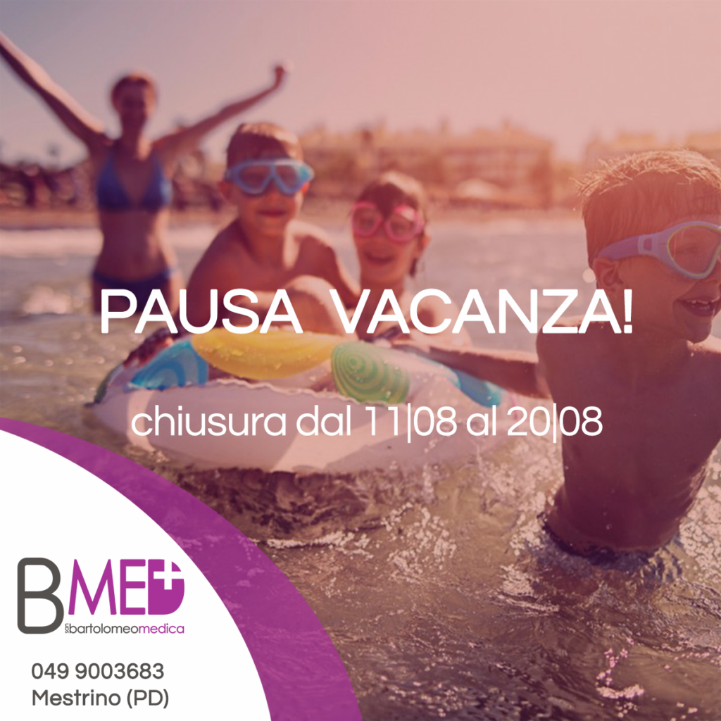 Orario di agosto e chiusura ferie